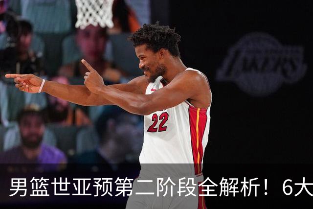 男篮世亚预第二阶段全解析！6大对手就位，中国男篮冲世界杯无容错空间